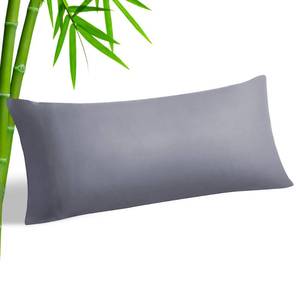 lot 18396 image: BEDELITE Body Pillow Cover, Rayon Made from Bamboo, Cooling Body Pillow Pillowcase for Hot Sleepers and Night Sweats, Breathable and Silky Soft Full Long Pillow Case Cover (Grey, 20x54 Inches)