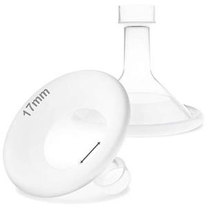 lot 18460 image: Nenesupply 17mm Soft Flange Compatible with Medela Breast Pump Parts Replace 17mm Flange for Medela Acessories Compatible with Pump in Style Parts Symphony Swing Harmony Pumps and Personalfit Flex