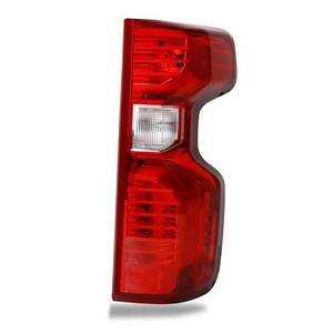 lot 19022 image: Lathsy Tail Light Compatible With 2019-2024 Chevy Silverado 1500 2500HD 3500HD Halogen Type Right Passenger Side Replace Part Number 84554657 Halogen