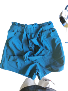 lot 20184 image: Karin Blue Elastic Waist Shorts SMALL
