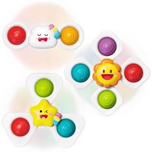 lot 6264 image: Spring Flower Baby Toys 0 - 18 Months, Suction Cup Spinner Toys, Baby Bath Toys for Boy and Girl, Sensory Toys and Travel Table Toy for Toddlers, Birthday Gifts for Toddler