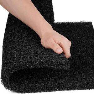 lot 6269 image: Aquarium Filter Sponge Pad, Filter Media Foam Sponges, Filter Accessories for Fish Tanks and Ponds (18.5x18.5inx0.8in, 20PPI, 1 Pack)in