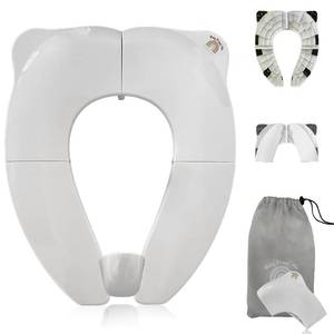 lot 6277 image: Baby Proof Me Potty Training Seat Travel  Foldable Potty Training Seat Cover for Toddlers, Portable, Travel Potty Seat, Folding Toilet Seat for Kids, and Toddler Toilet Seat Cover
