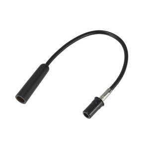 lot 6370 image: X AUTOHAUX Car Radio Antenna 1 Female to 1 Female Adapter Connector Cable FM AM Stereo Audio for Chrysler for Dodge for Ford for GM for Jeep 2002-Up 40-CR20