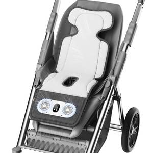 lot 9620 image: Baby Stroller Cooling Pad with Dual Turbo Blower,10000mAh Rechargeable Battery Powered Cooling Cushion, 3-Speed, Max 10H Runtime, Baby Summer Essential Car Seat Liner for Stroller Car Seat Crib