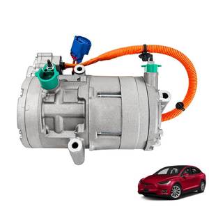 lot 9626 image: HonHuCo AD-1456 AC Compressor Compatible with Tesla Model X 2016 2017 2018 2019 2020 Replacement 104244200D 104244200G 104244200K