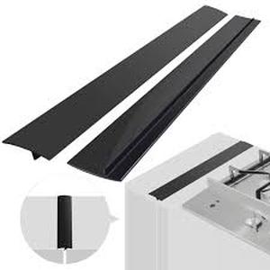 lot 10166 image: Stove Counter Gap Cover Black 21in