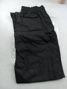 lot 53202 image: (UNUSED) APWEQATA Wide Leg Cropped Pants for Women Cotton High Waisted Pants Loose Casual Ankle Pants with Pockets Black