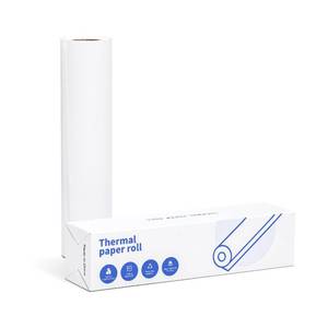 lot 53224 image: FACTORY SEALED - Itari A4 Thermal Paper for M08F-A4 Portable Printer, Multipurpose Thermal Paper for Picture, Homework, Contract, 8.3 x 590.6 Size per Roll White