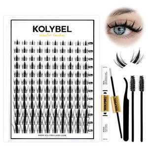 lot 53273 image: FACTORY SEALED - KOLYBEL Lash Clusters Kit Manga Lash Clusters Natural Look KB Lash Clusters Kit Anime Eyelash Extensions Wispy Fairy Lash Clusters 8-18mm Lashes DIY Manga Lash Extensions at Home(Manga Lash Kit)