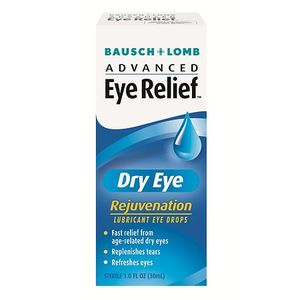 lot 53353 image: FACTORY SEALED - Bausch  Lomb Advanced Eye Relief Dry Eye Lubricant Drops - 1.0oz