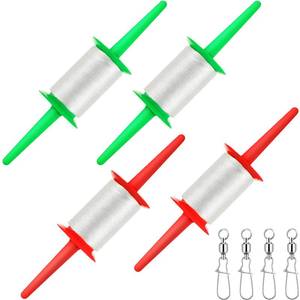 lot 53367 image: (UNUSED) 2 Pack Kite Spool Reel Winder Grip Kite String Handle with Line Accessory for Outdoor Flying - Line connector not included - Retail $23