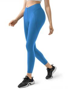 lot 53368 image: FACTORY SEALED - LASLULU Butt Lifting Workout Leggings for Women 26 Inches Spandex High Waisted Athletic Gym Yoga Pants with Tummy Control(Blue Medium) ,988