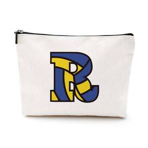 lot 53413 image: FACTORY SEALED - LONGXIN Personalized Monogrammed Cosmetic Bags - Volleyball Team Gifts for Teen Girls, Women & Players