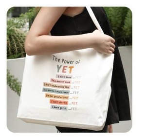 lot 53446 image: FACTORY SEALED - TIKONT Aesthetic Canvas Tote Bag for Women Reusable Casual Shoulder Shopping Canvas Bag Set for Beach Work