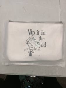 lot 53448 image: FACTORY SEALED - Vintage Nip it in the Bud Novelty Pillow