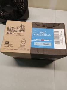 lot 53449 image: FACTORY SEALED - San Francisco Bay 100% Colombian Coffee Pods - 80 Count - Retail $35