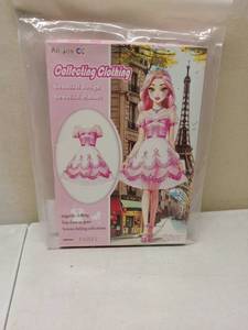 lot 53463 image: FACTORY SEALED - All Joyce Paris Magnetic Dress Up Doll Game