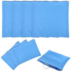 lot 53477 image: FACTORY SEALED - DIVINA VITAE 8Pcs Anti Tarnish Jewelry Storage Bads, Large Tarnish Remover Silver Protector Zipper Bags Pouches for Sterling Silver Silverware Flatware Vase Polishing(2 Sizes)