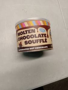 lot 53508 image: FACTORY SEALED - Molten Chocolate Souffle Caffeinated Hot Chocolate Mix