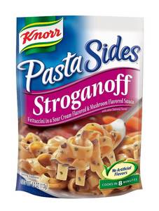 lot 53514 image: FACTORY SEALED - KNORR NOODLES  SAUCE STROGANOFF 3 pack 4 OZ.