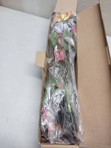lot 53544 image: FACTORY SEALED - Solar Lights Outdoor Garden Decor Gardening Gifts for Women Mom - 2 Pack 34 Butterfly Solar Lights with Colorful Bulbs - Outside Waterproof Christmas Decorations for Yard Patio Pathway Porch Lawn - Retail $26