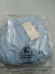 lot 53584 image: FACTORY SEALED - Womens Sleepwear Light Baby blue Clothing Item in Package