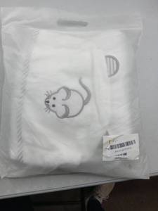 lot 53585 image: FACTORY SEALED - White Laptop Protective Sleeve with Cute Bunny Design