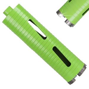 lot 53588 image: BETTERI 3 Inch Dry Core Drill Bit, 58-11 Threaded Core Bits for Concrete 10 Drilling Depth Laser Welded Diamond Core Drill Bit for Reinforced Concrete Brick Masonry