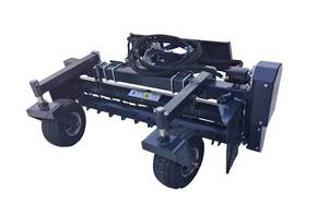 lot 3285 image: Unused ARTEER 72In Skid Steer Power Rake - SSPR - 72W