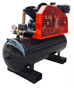 lot 3302 image: Unused ARTEER 40 Gallon 2 Stage Air Compressor - ART -GAC40