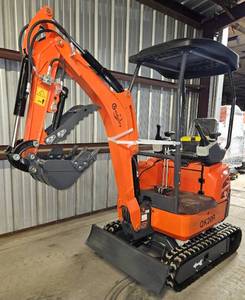 lot 3884 image: Unused 2025 AGT QK20R Excavator - New Design from US Customer Feedback - Large 7in Track Base, 23HP V-Twin, Pilot Controls, Side Swing Arm, Hydraulic Thumb, Electric Start