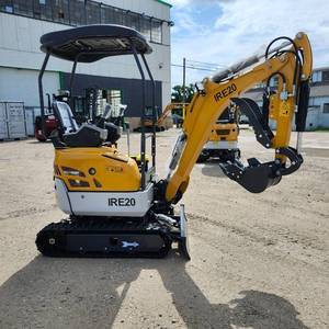lot 4399 image: Unused IRE20 - YANMAR 3TNV74F Mini Excavator - Pilot Control, Hydraulic Thumb Clamp, Side Swing, Widened Chassis, DozerBackfill Blade, Canopy