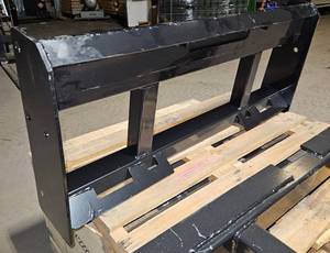 lot 3975 image: Unused 2025 Landhonor PFF2-13-45W Quick Attach Pallet Fork Frame for Skid Steer