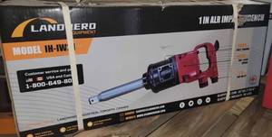 lot 3977 image: 2025 Unused LandHero 1in Air Impact Wrench - Air Pressure 100-170 psi - Max Torque 2800ft-lb