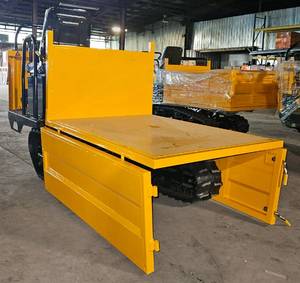 lot 4194 image: 2025 Unused SDLD25 Tracked Auto DumperHauler-3307lb Load Capacity-Top Speed 9.32mph Sides & Tailgate Fold Down or Removable for Flatbed Hauling-Electronic Ignition-Small Turn Radius