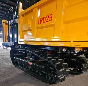 lot 4195 image: 2025 Unused SDLD25 Tracked Auto DumperHauler-3307lb Load Capacity-Top Speed 9.32mph Sides & Tailgate Fold Down or Removable for Flatbed Hauling-Electronic Ignition-Small Turn Radius