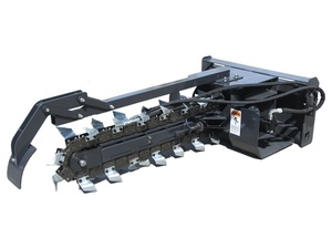 lot 4014 image: 2025 Unused Wolverine Skid Steer Trencher - Model TCR-12-48H - Dimensions 90x48.5x28 - 826lbs