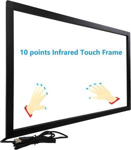 lot 7874 image: $209 50-Inch 10-Point IR Touch Screen Overlay Frame, Driver-Free