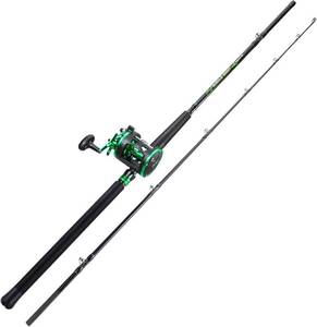 lot 7895 image: $90 Sougayilang Premium Catfish Rod & Reel Combo - Med Heavy 2-Piece
