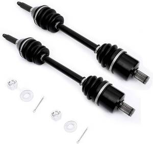 lot 8002 image: $125 FKG CV Axles 1332656, 1332881 for Polaris Sportsman, Set of 2