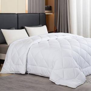 lot 8005 image: $52 GOHOME 120x120 Oversized King Comforter All Season Microfiber