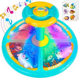 lot 8020 image: Sit and Spin, Toy for 3-4 Years, 360 Ocean Sensory, LED & Sound