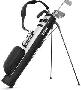 lot 8039 image: $47 Findway Small Golf Stand Bag, Lightweight with Ball Holder