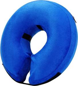 lot 8064 image: Katoggy Inflatable Dog Collar, Adjustable Soft Cone, E-Collar
