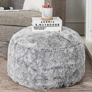 lot 8076 image: Asuprui Grey Ottoman Foot Rest No Filler 20x20x12 Cover Only