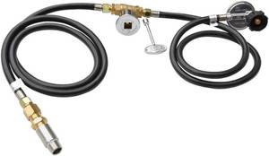 lot 8088 image: $80 Stanbroil Fire Pit Kit, 12 Chrome Key Valve, 90K BTU Max