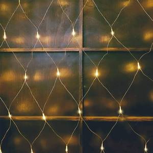 lot 8098 image: woohaha LED Net Mesh Fairy String Lights 9.8ft x 6.6ft (192LED)