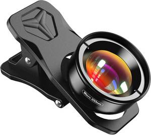 lot 8123 image: APEXEL Macro Lens, Smartphone Attachment, Fits Almost All Phones