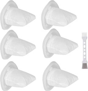 lot 8133 image: HNVCF10 Filters for Black & Decker Dustbuster Vacuums (6 Pack)